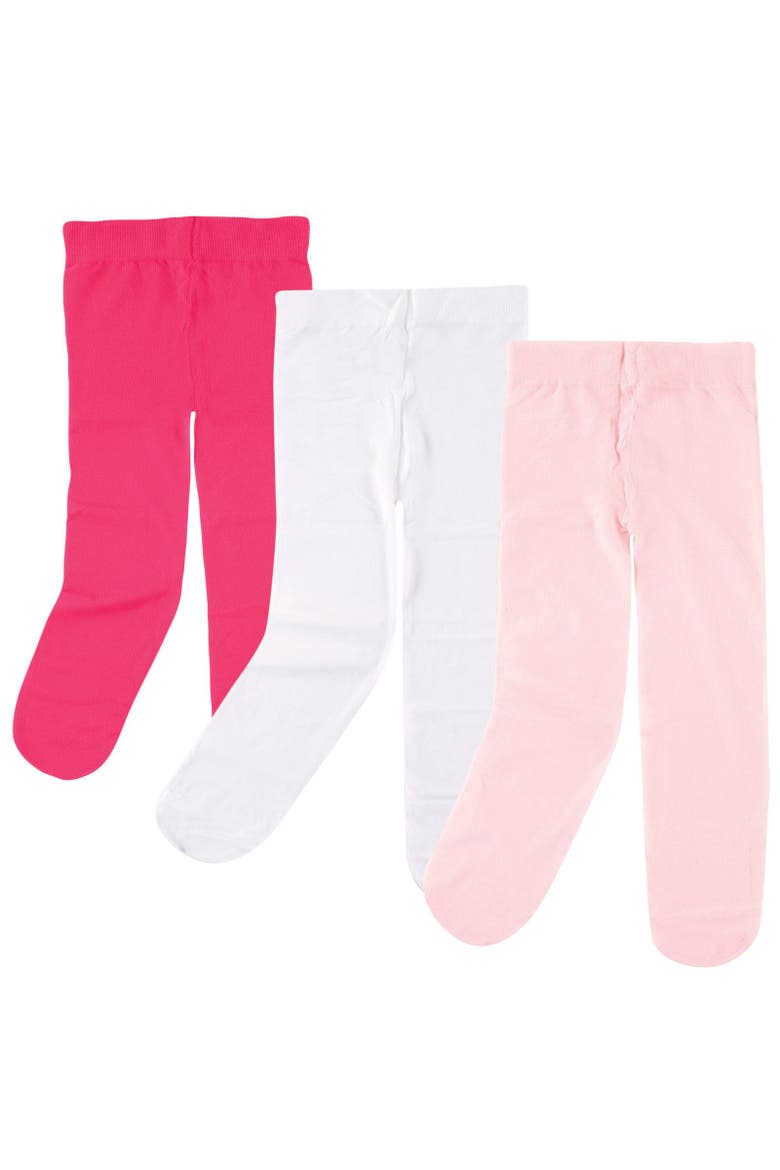 Nylon Tights, Main, color, Dark Pink Light Pink