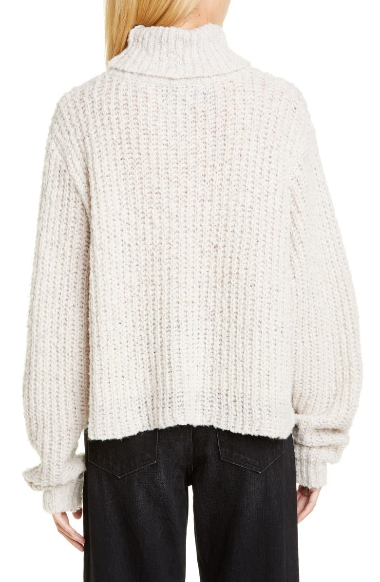 Simon Miller Wool Blend Turtleneck Sweater, Alternate, color,