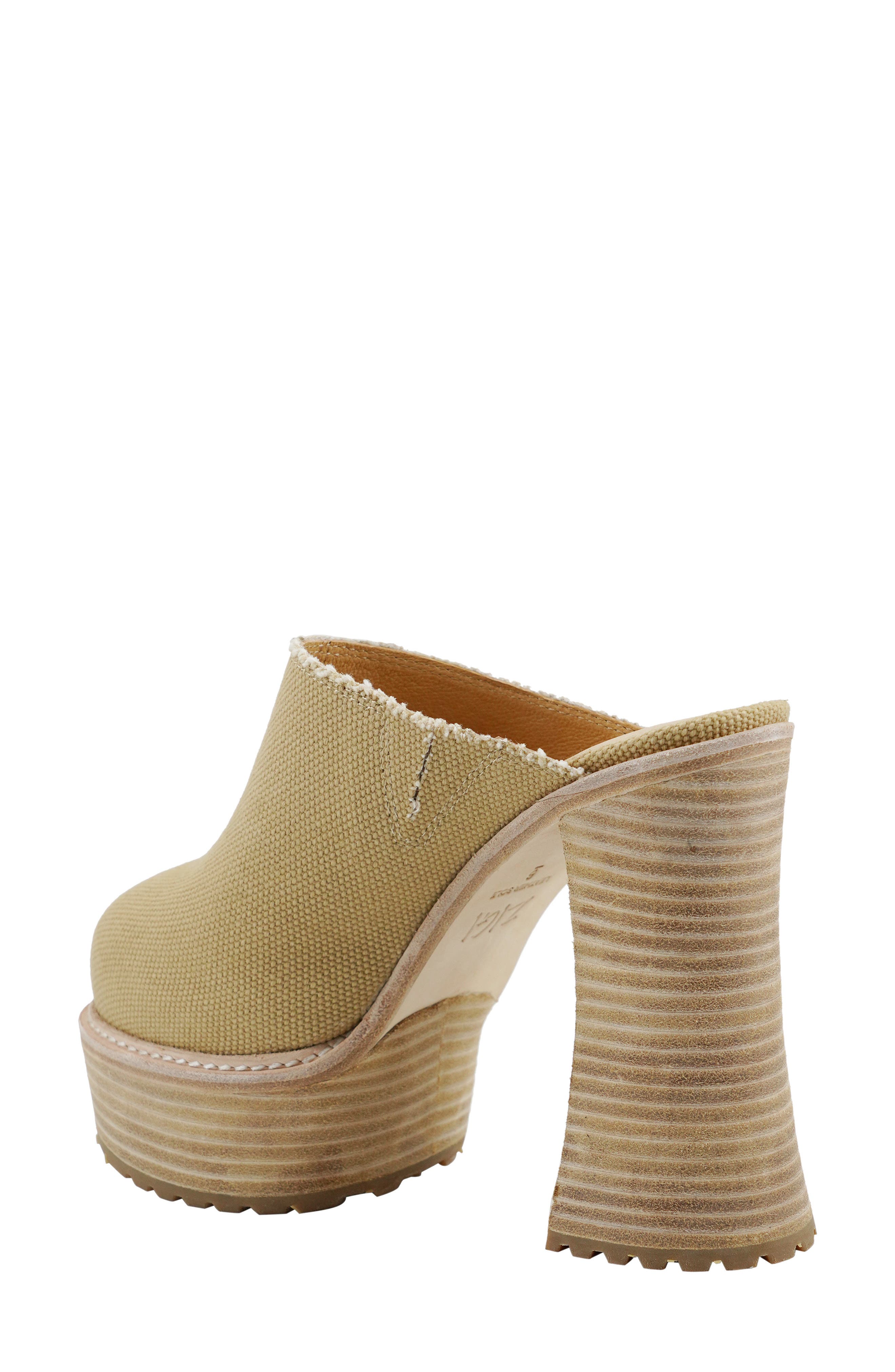 ZIGI Fina Platform Clog, Alternate, color, Natural