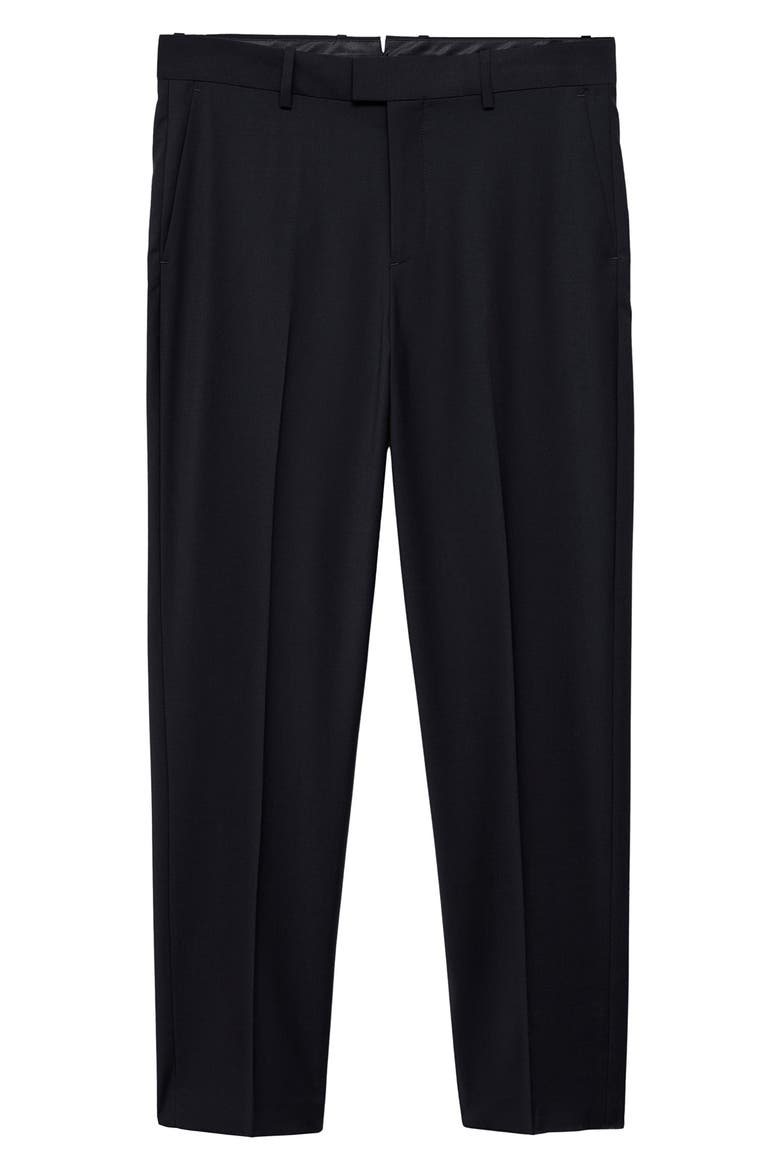 Regular Fit Dress Pants, Alternate, color, DARK NAVY