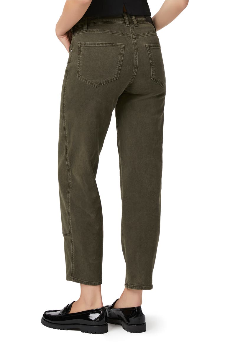 Alexis Workwear High Waist Barrel Pants, Alternate, color, VBAYOUGRN