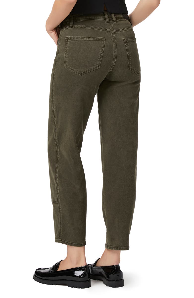 PAIGE Alexis Workwear High Waist Barrel Pants, Alternate, color, Vbayougrn