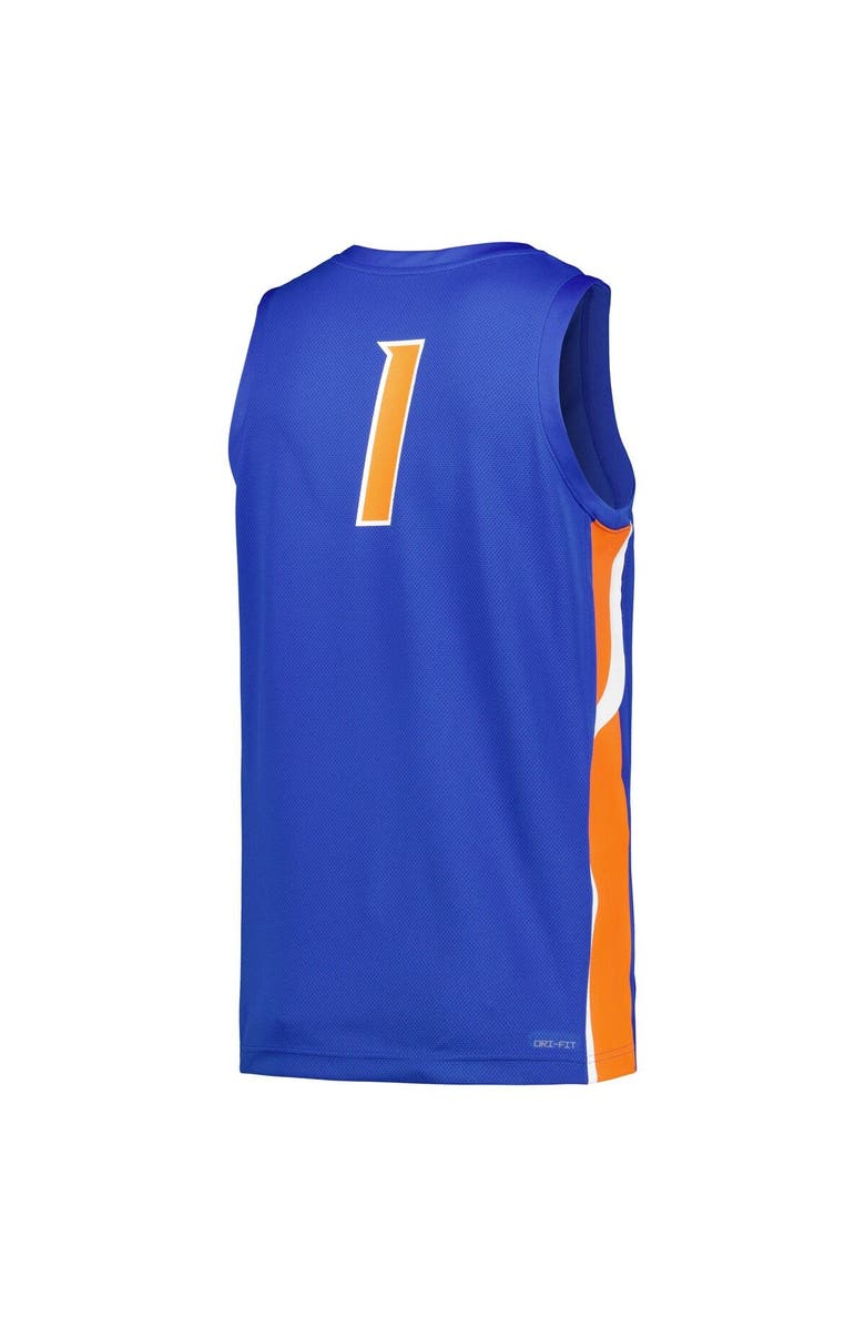 Nike Men's Nike Royal Boise State Broncos Replica Basketball Jersey, Alternate, color, Royal