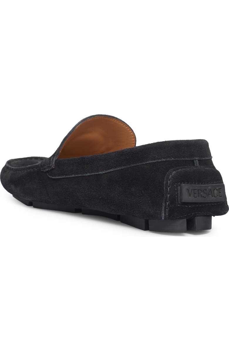 Versace Medusa Driving Shoe, Alternate, color,
