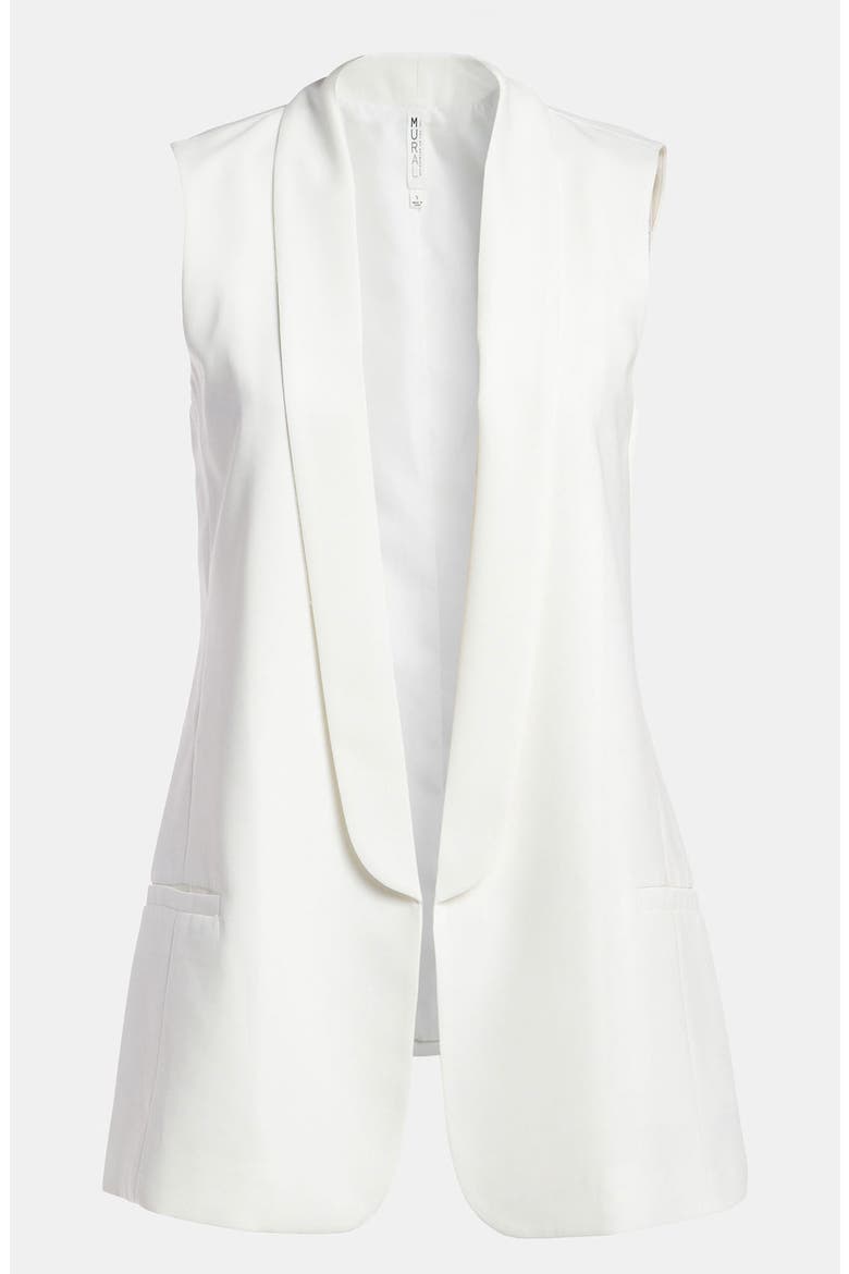 Tux Vest, Main, color, WHITE