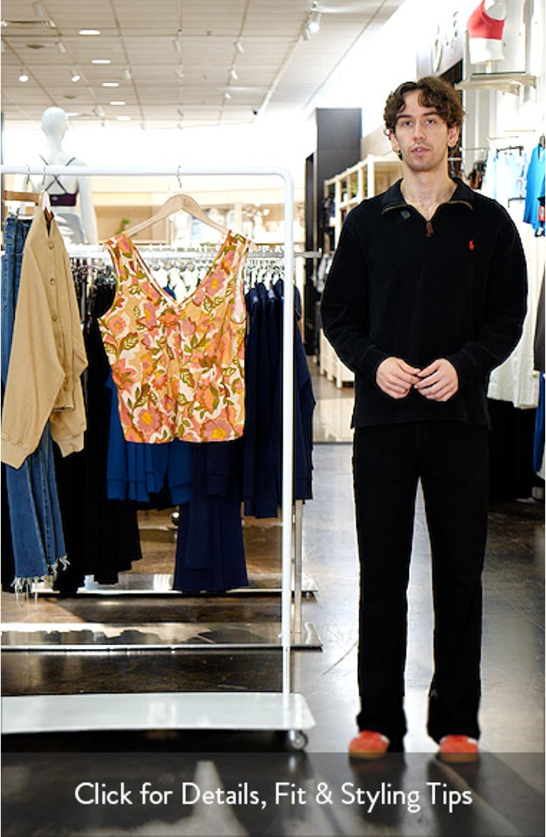 Floral Pleated Sleeveless Top, sales video thumbnail