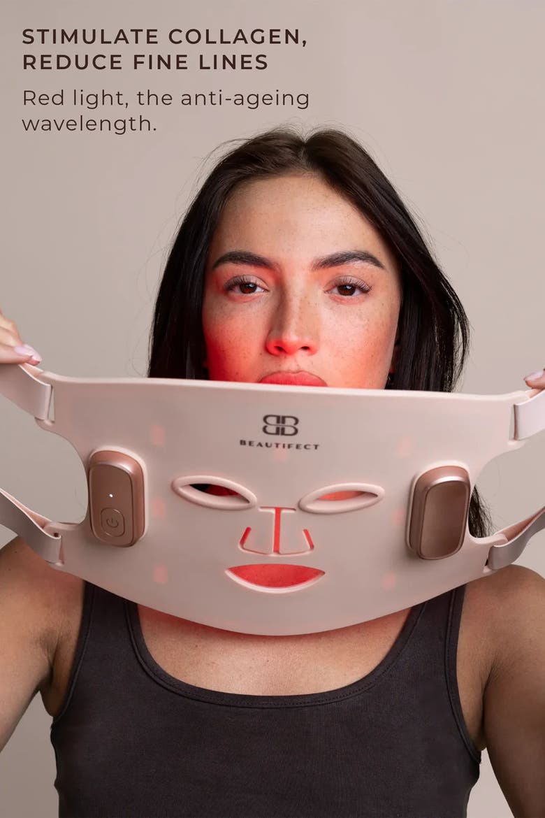 LED Mask, Alternate, color, Pink