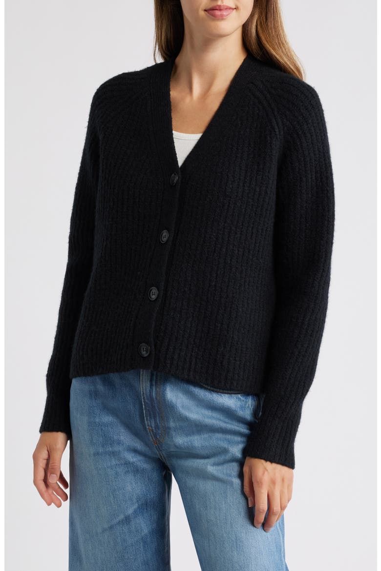 Weekend Cardigan, Main, color, BLACK