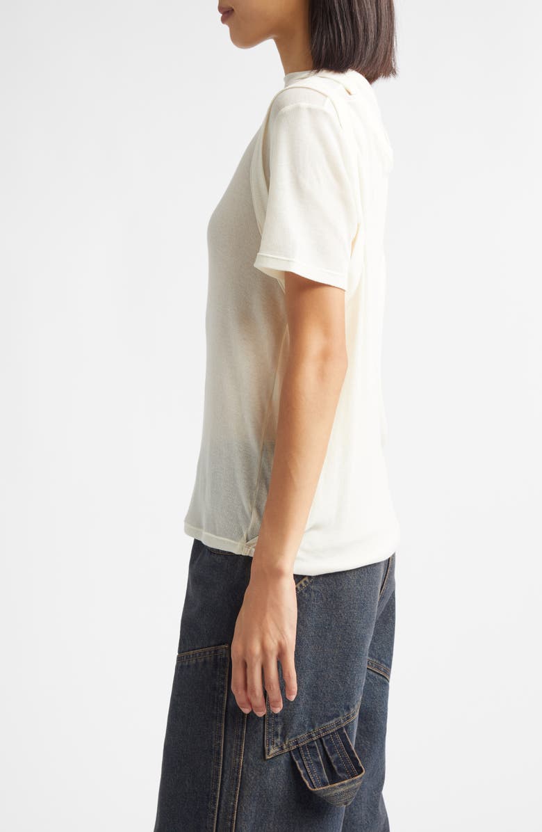 Eckhaus Latta Flip Tee, Alternate, color, Foam
