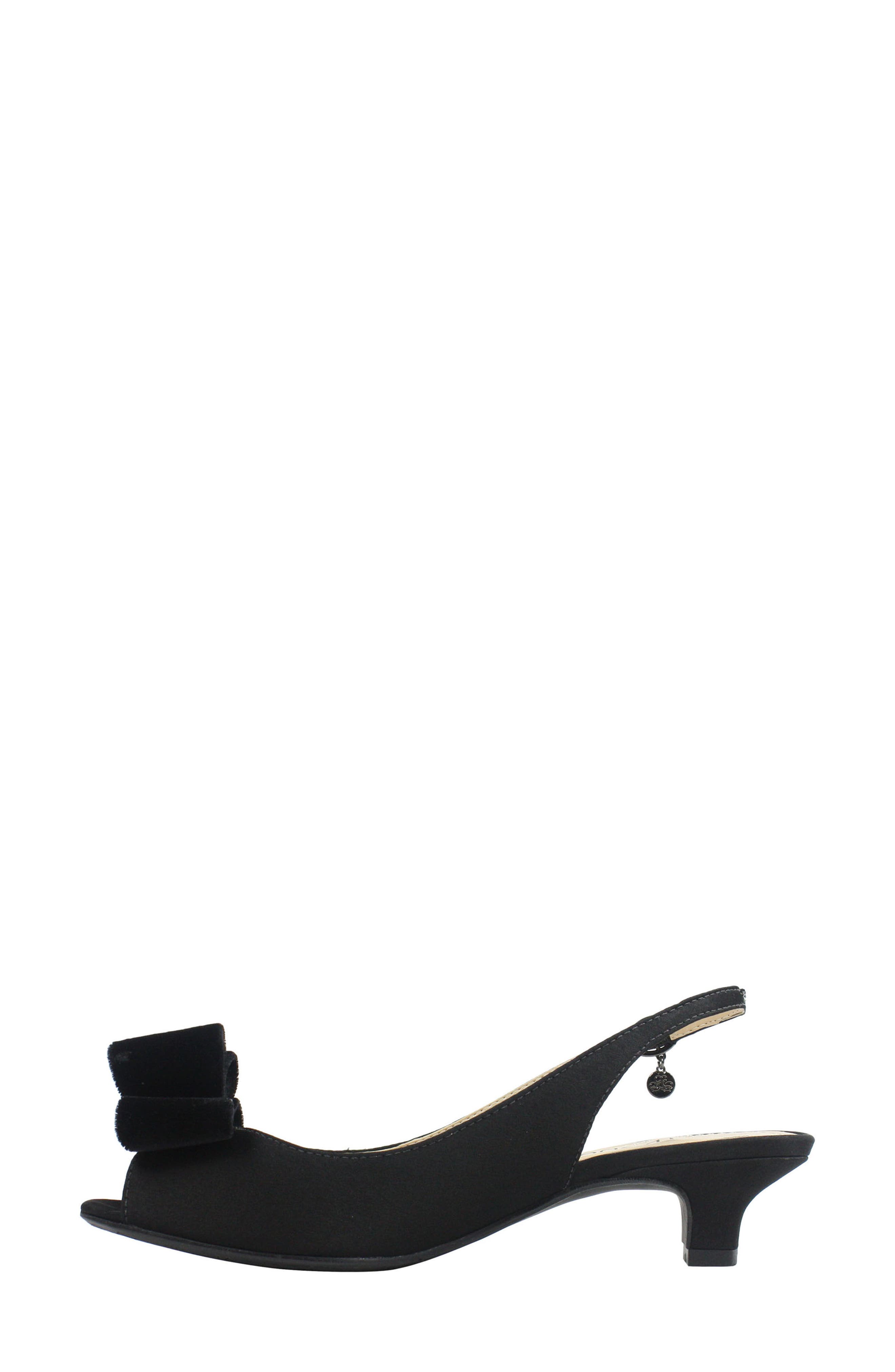 J. Reneé Landan Bow Slingback Sandal, Alternate, color, 