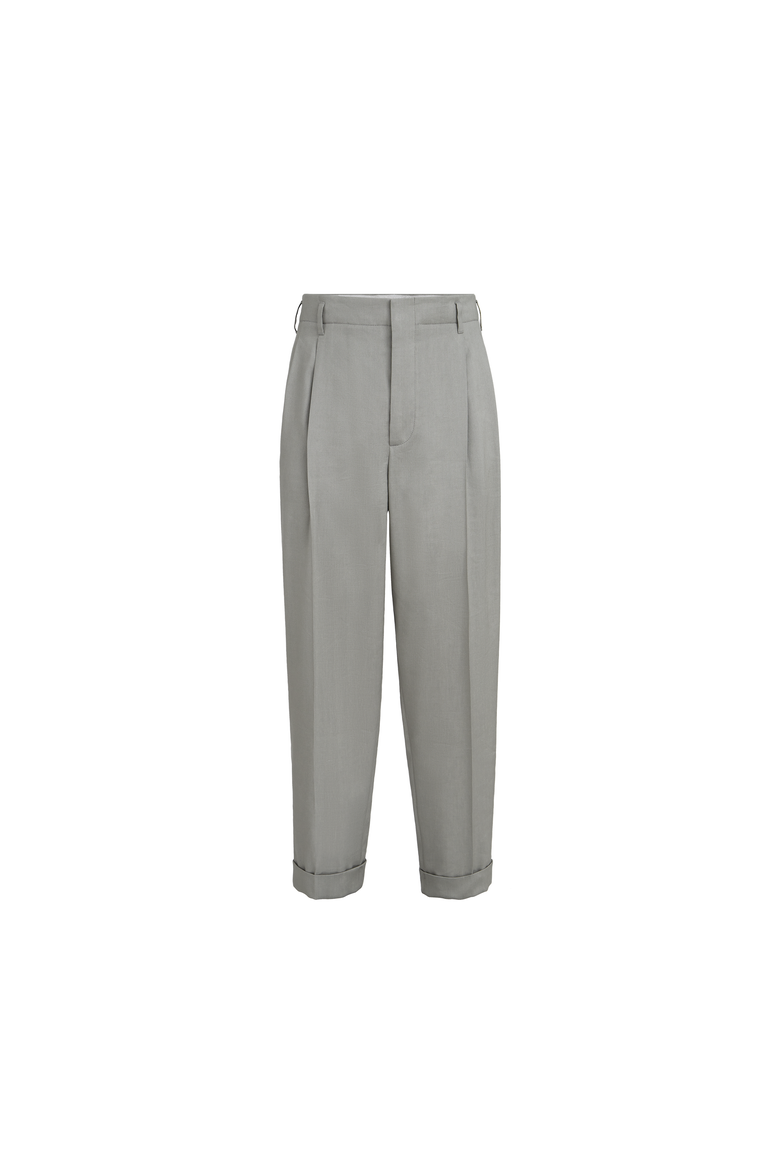 Gabardine trousers, Alternate, color, Khaki
