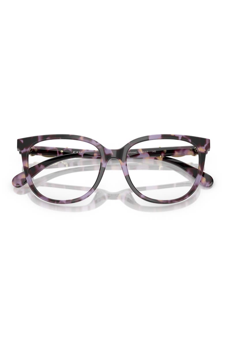 54mm Square optical glasses, Alternate, color, PURPLE