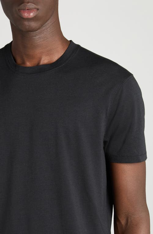 Tom Ford Short Sleeve Lyocell & Cotton Crewneck T-shirt