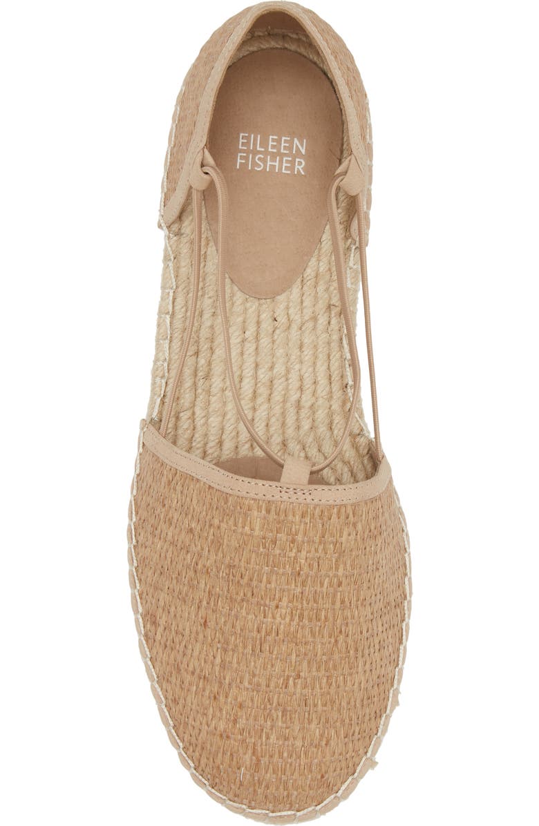 Eileen Fisher Lee Espadrille Flat, Alternate, color, Natural/Natural