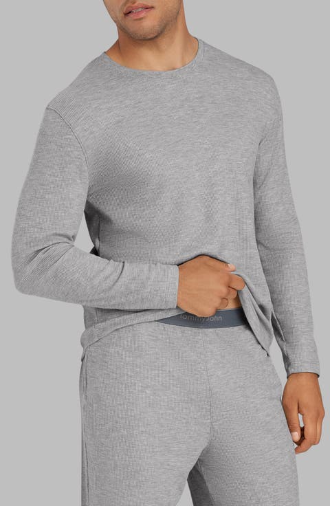 Waffle Knit Pajama Top