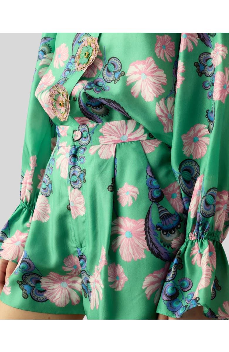 Cynthia Rowley Eden Silk Shorts, Main, color,