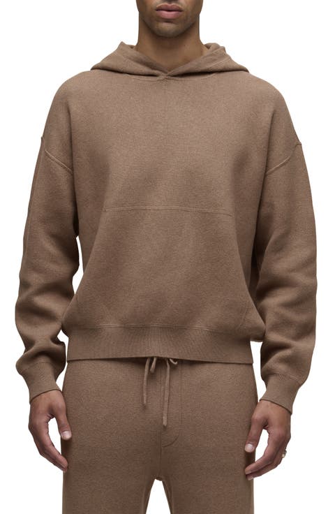 Cotton & Cashmere Double Knit Hoodie
