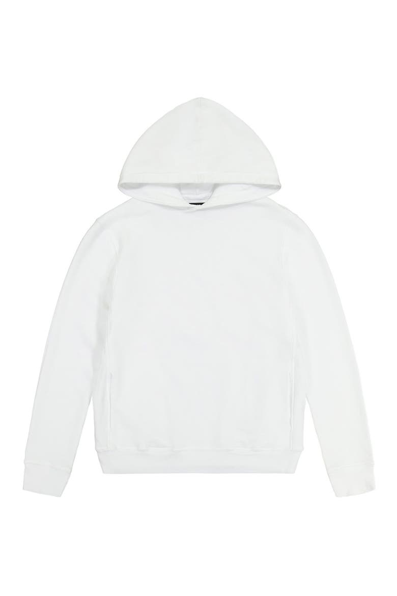 Loop Terry Hoodie, Main, color, WHITE