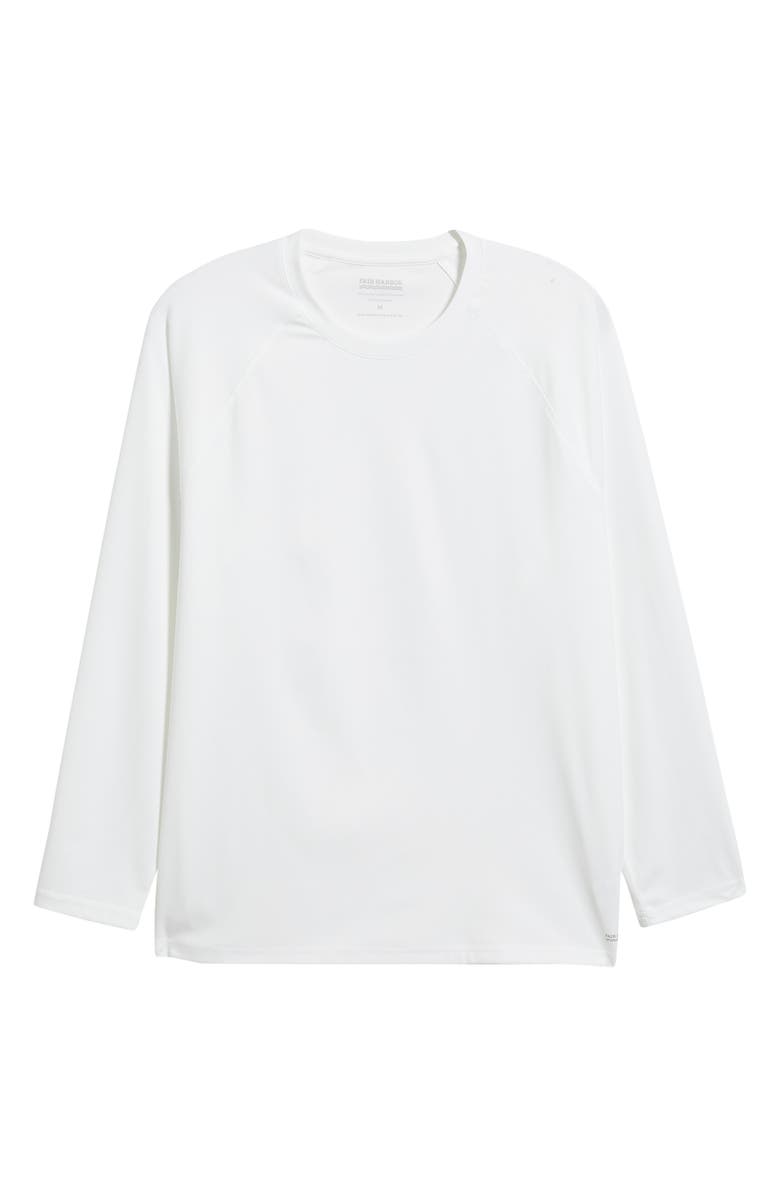 Fair Harbor Anchor Long Sleeve Rashguard, Alternate, color, White