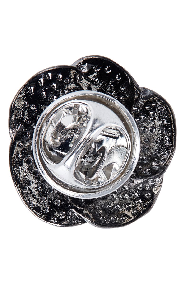NORDSTROM MEN'S SHOP Metal Rose Lapel Pin, Alternate, color, 