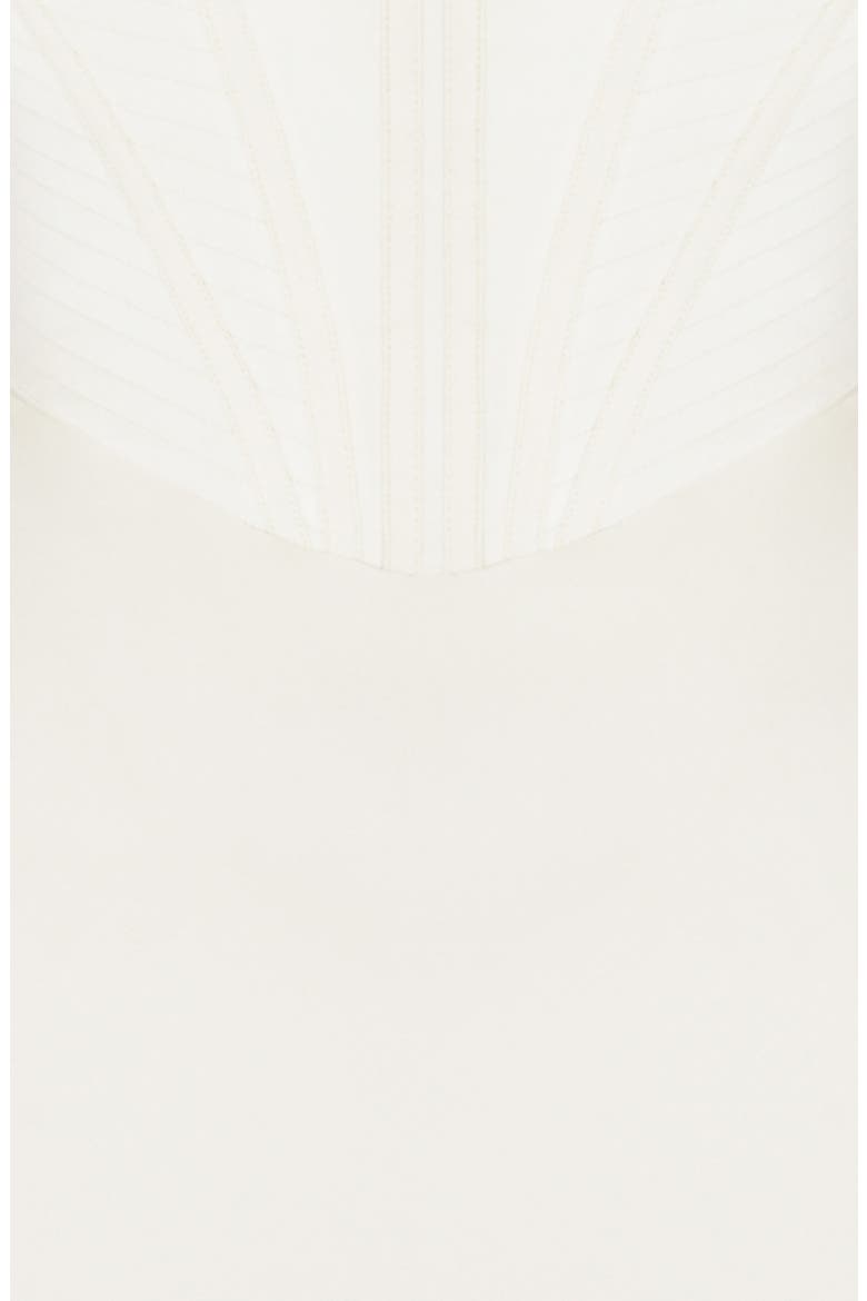 Charmaine Corset Dress, Alternate, color, IVORY