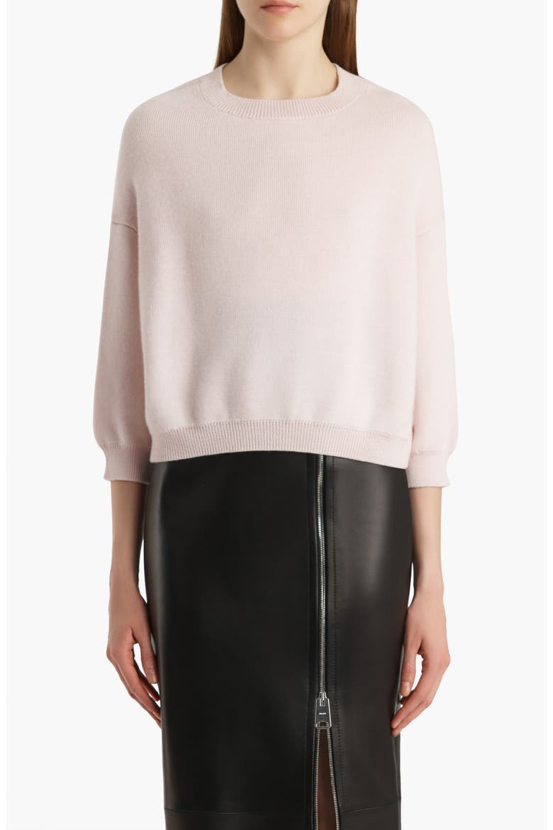 Sabina Cashmere & Mohair Sweater, Main, color, BLUSH