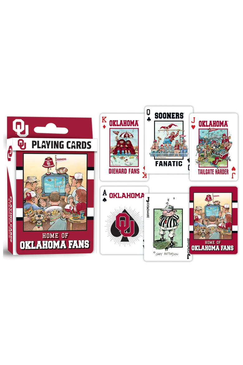Oklahoma Sooners Fan Deck Playing Cards, Alternate, color, Multicolor