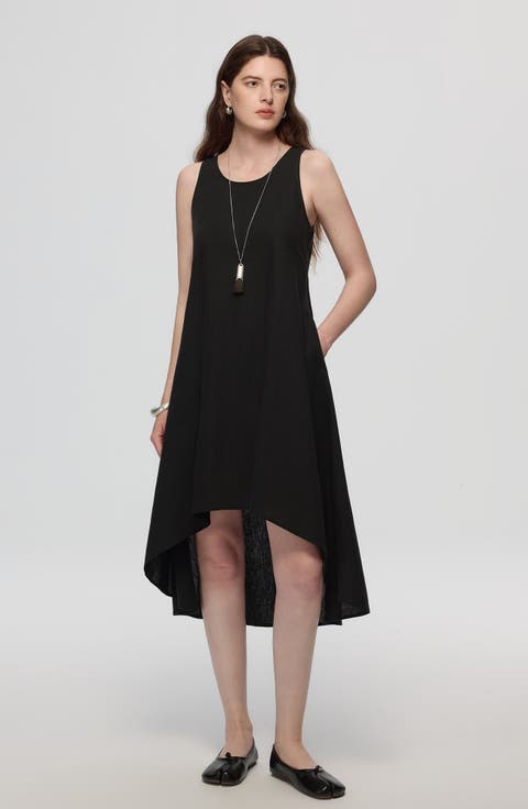 Hemp High Low Dress