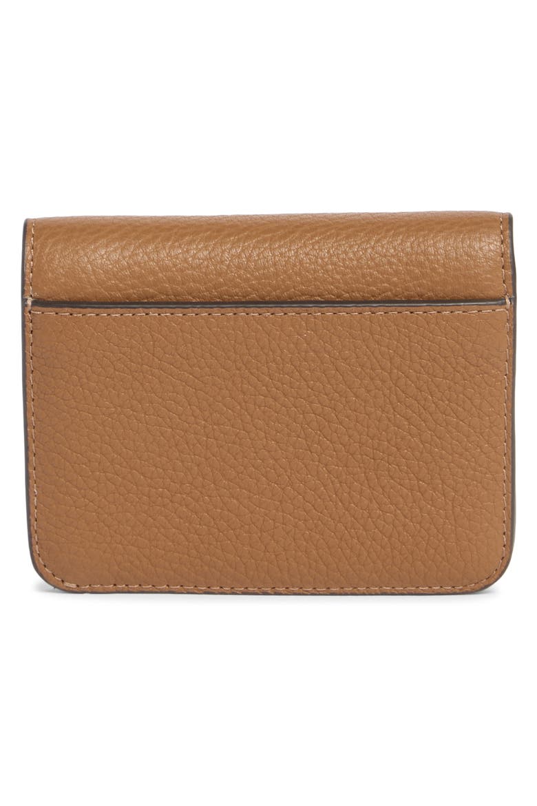 lena small bifold wallet, Alternate, color, WARM GINGERBREAD