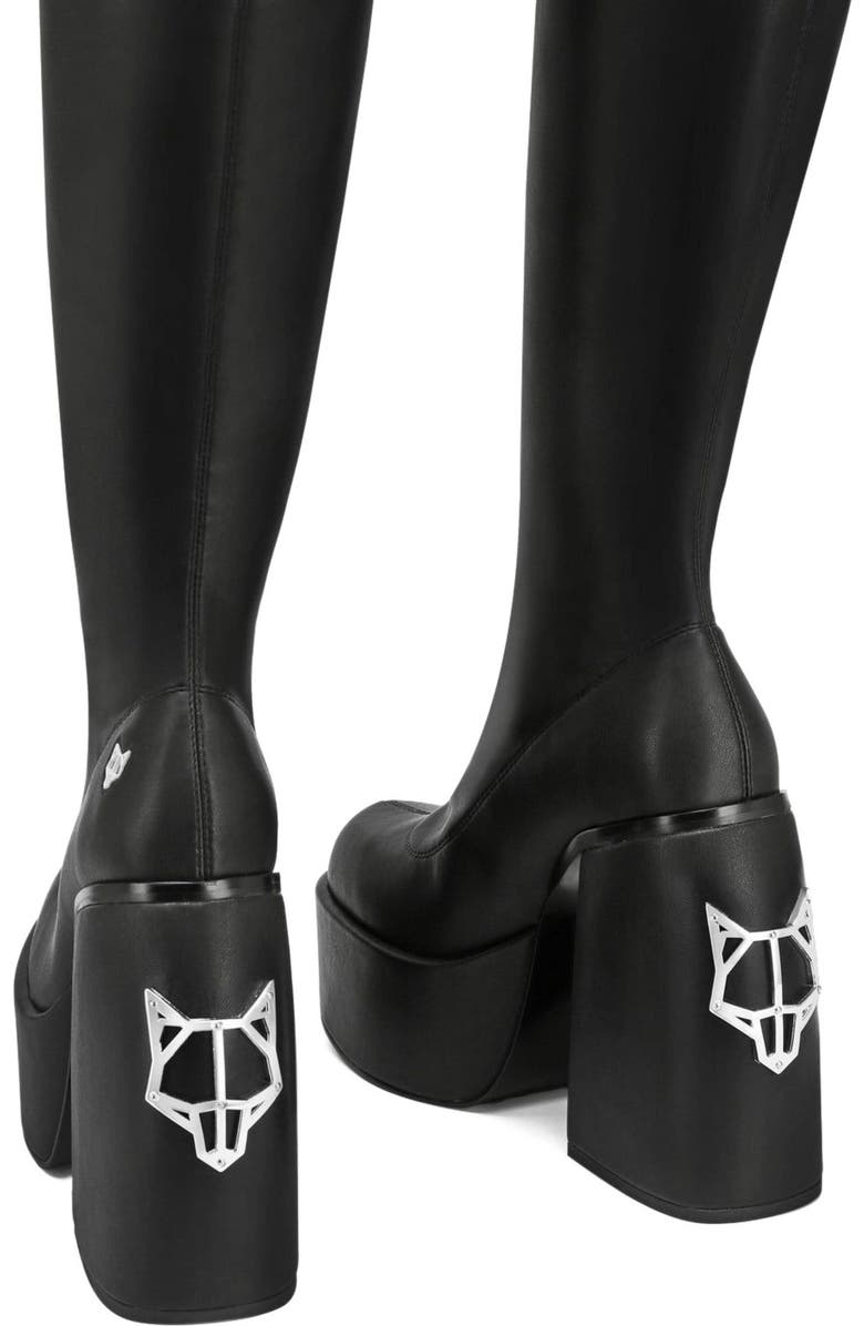 Naked Wolfe Spice Black Stretch, Alternate, color, Black