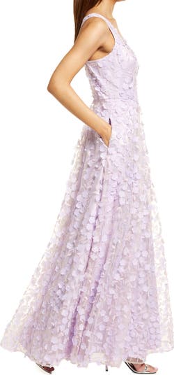 Eliza J 3D Floral Evening Gown | Nordstrom Eliza J 3D Floral Evening Gown | Nordstrom