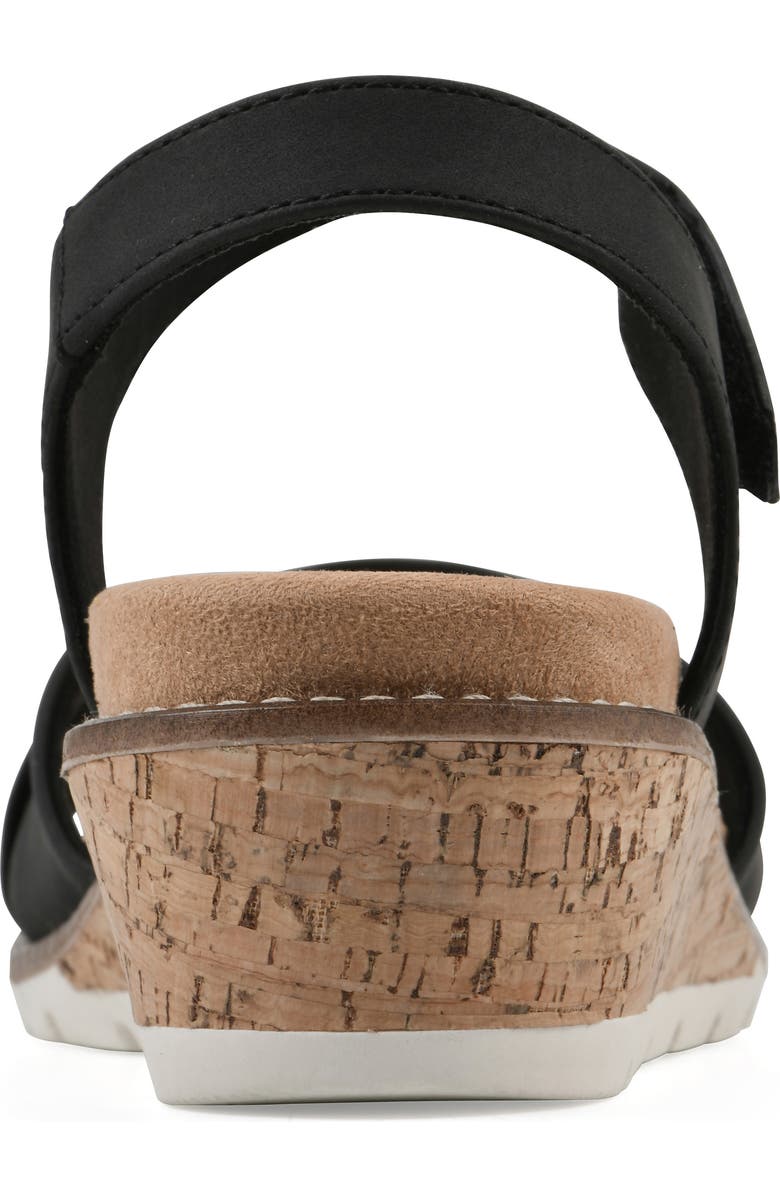 CLIFFS BY WHITE MOUNTAIN Tinna Wedge Sandal, Alternate, color,