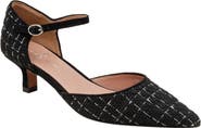 Linea Paolo Carey Ankle Strap Pointed Toe Pump