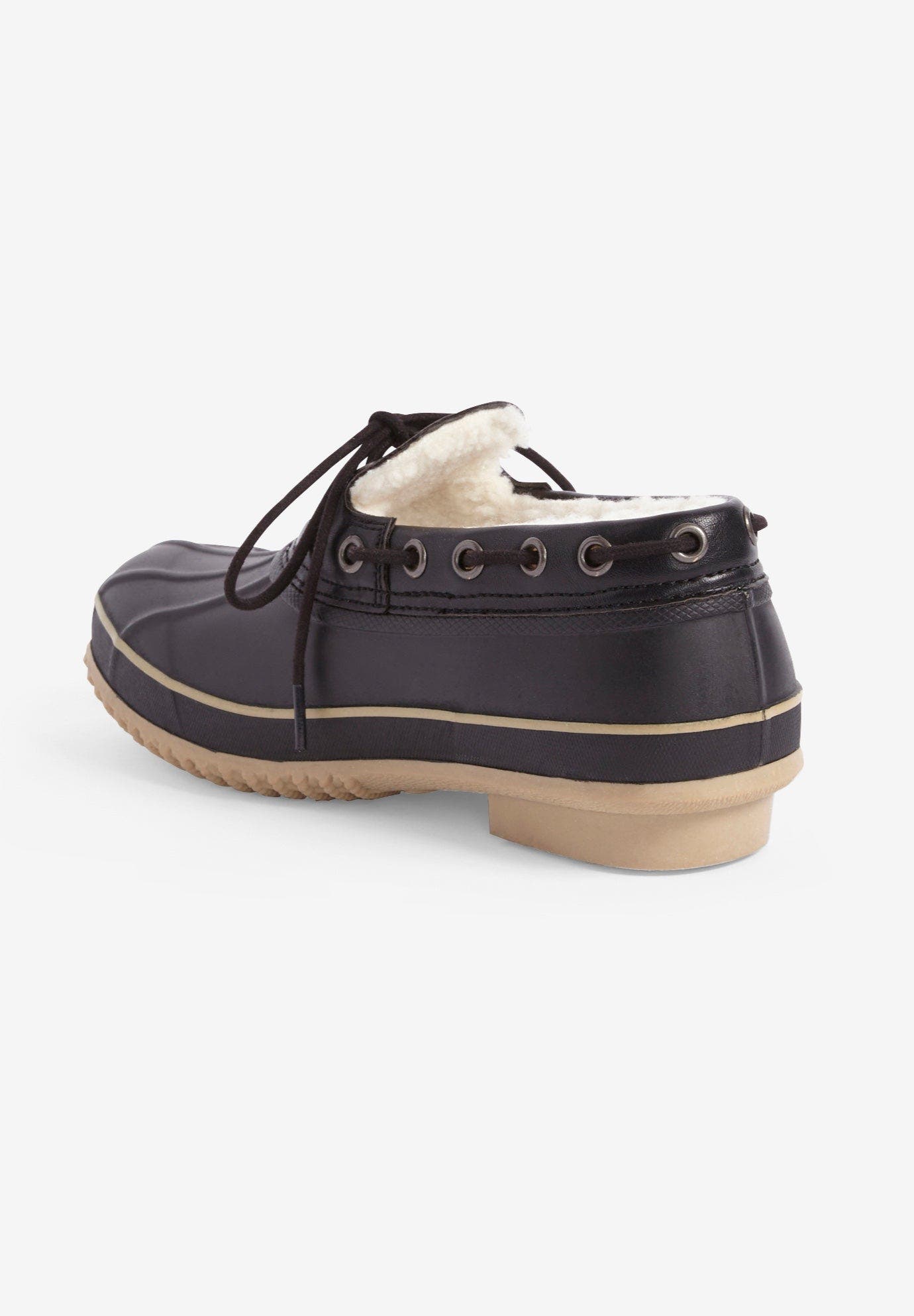 Comfortview The Storm Waterproof Rubber Slip-On, Alternate, color, Black