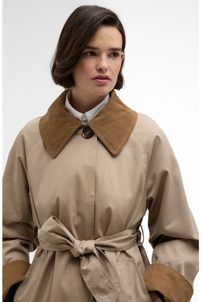 Reagan Water Resistant Twill Coat, Alternate, color, HONEY/ ANCIENT POPLAR