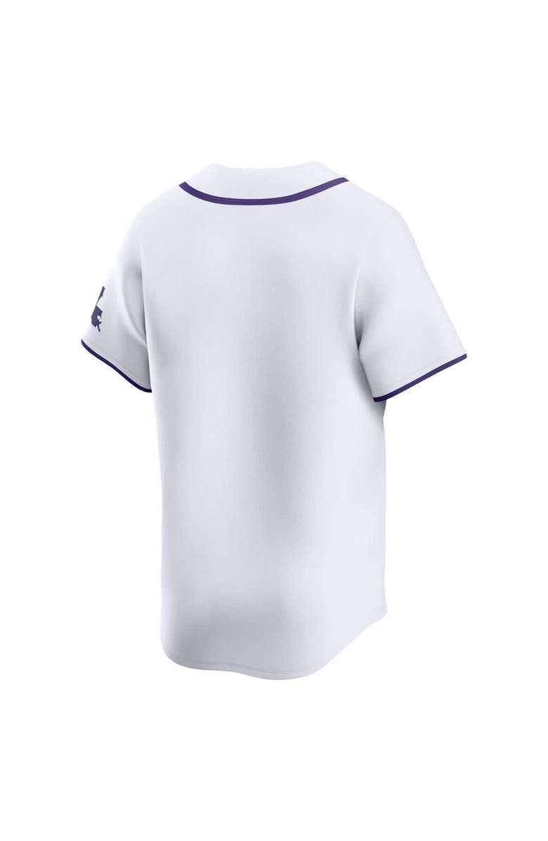 Nike Men's Nike  White LSU Tigers Limited Home Wordmark Jersey, Alternate, color, White