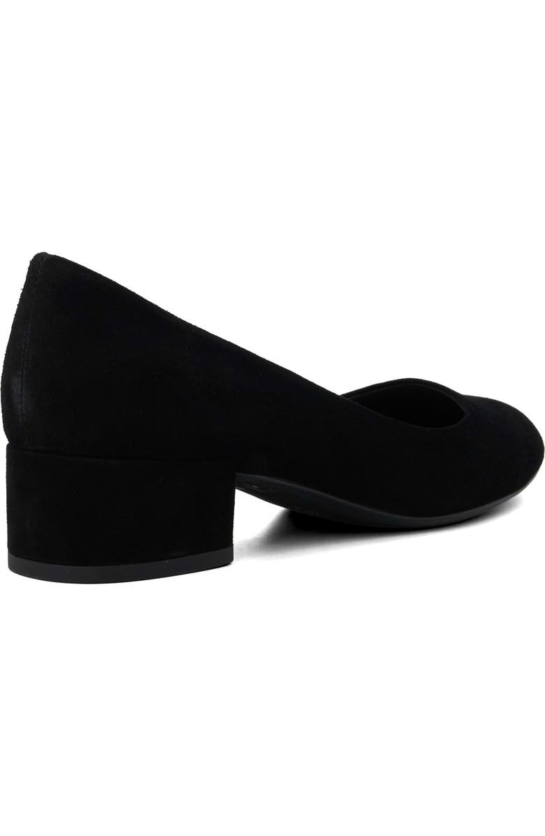 Dune London Bracket Pump, Alternate, color, Black