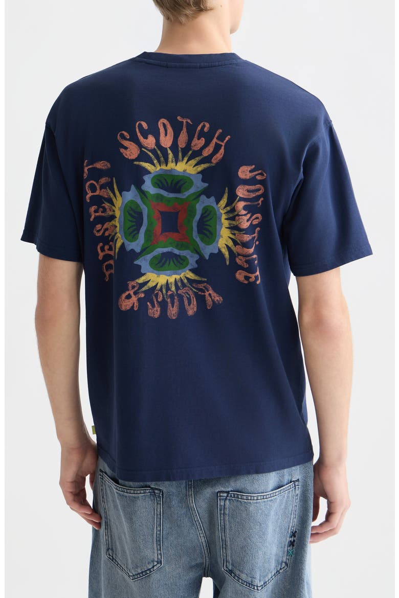 Desert Solstice Relaxed Fit Graphic T-Shirt, Alternate, color, PAGEANT BLUE