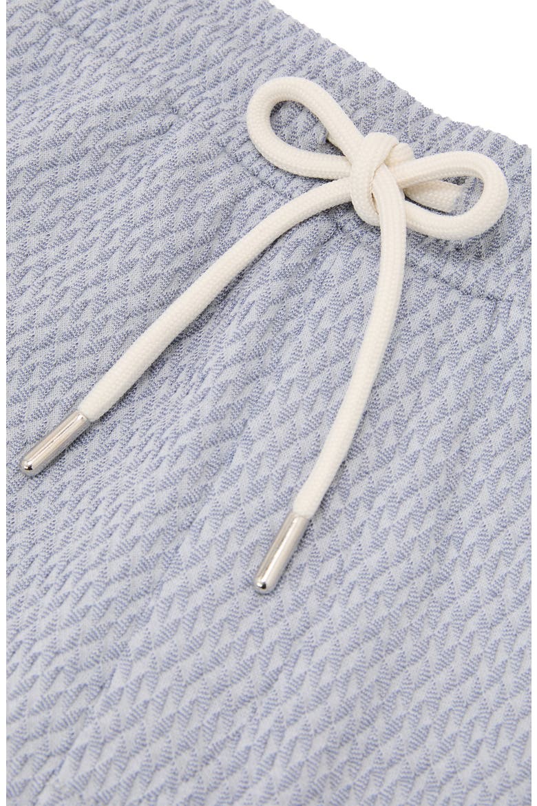 Nicola Textured Shorts, Alternate, color, SOFT BLUE