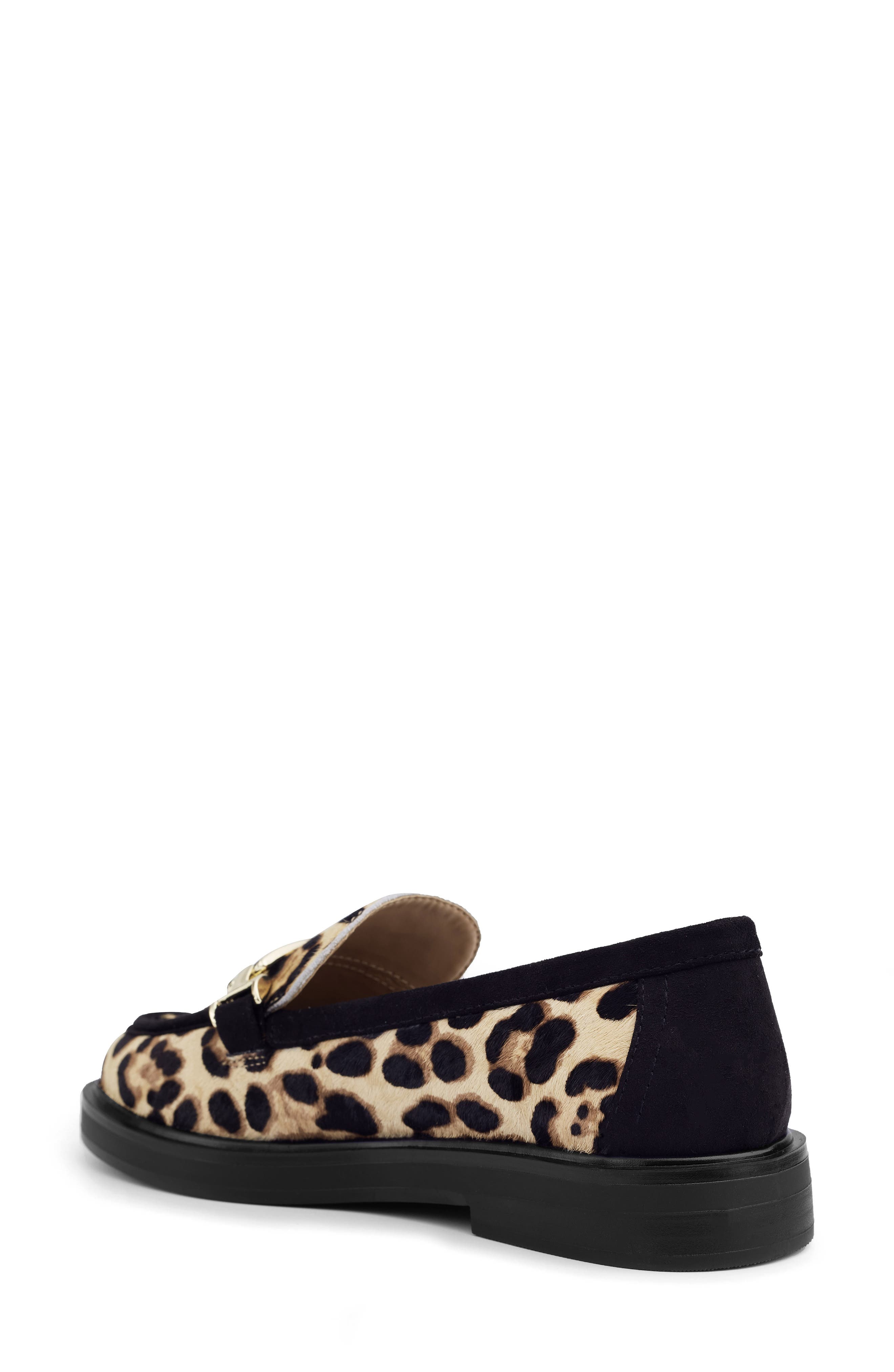 Me Too Fenix Loafer, Alternate, color, Natural Multi Leopard