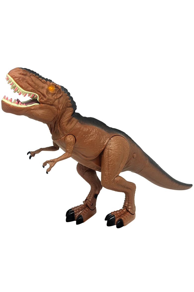 Mighty Megasaur, Walking Megasaur, Brown Realistic Dinosaur Toy, 3+, Alternate, color, Multicolored