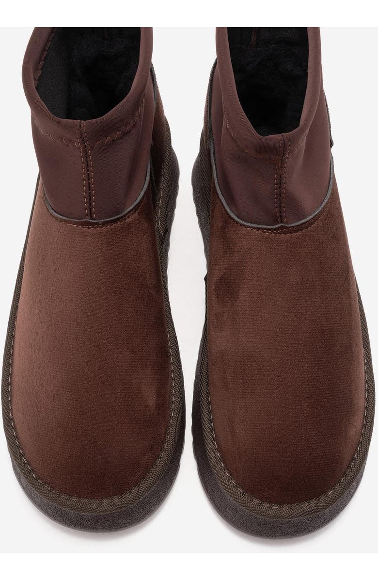 Prologue Shoes Ovar Platform Boot, Alternate, color, Brown Suede