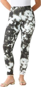Roaman's Plus Size Essential Stretch Ankle Length Pull-On Legging