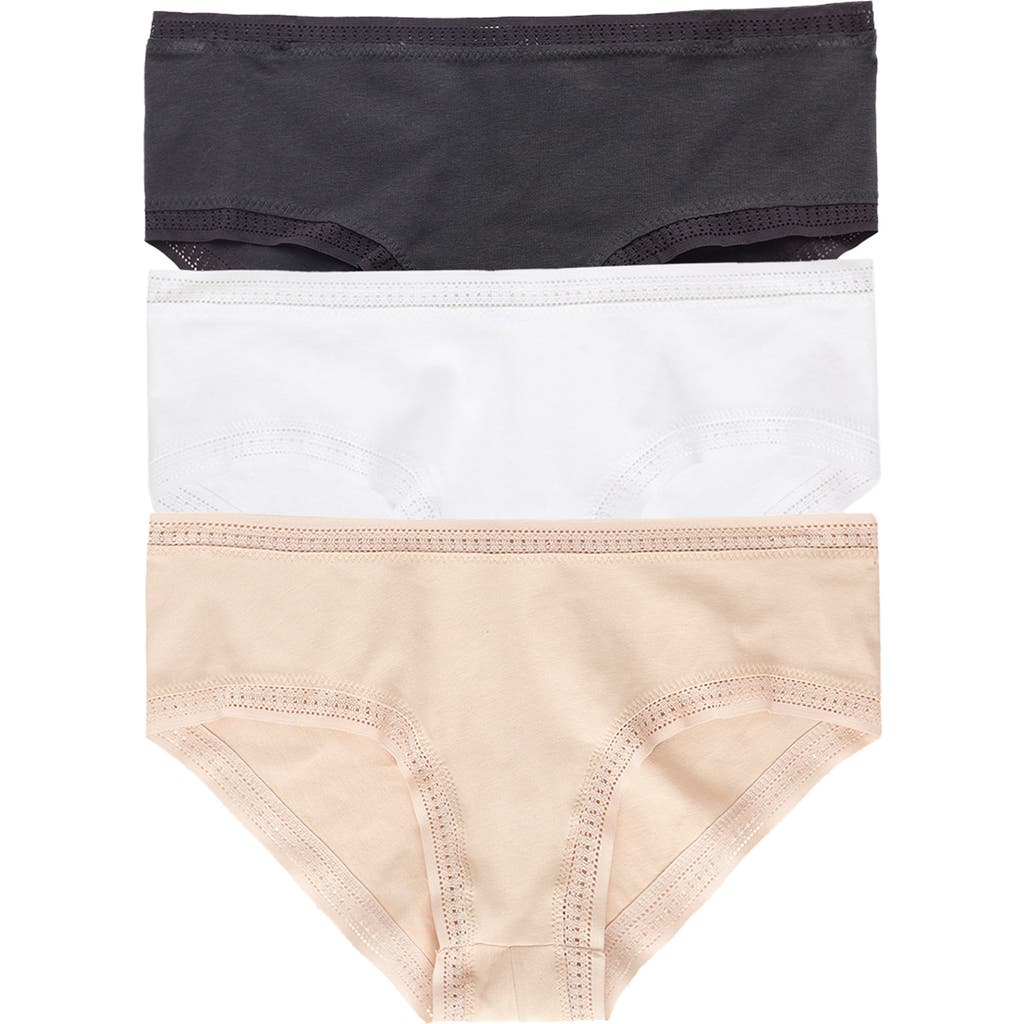 On Gossamer Cabana 3-pack Boyshorts In Multi