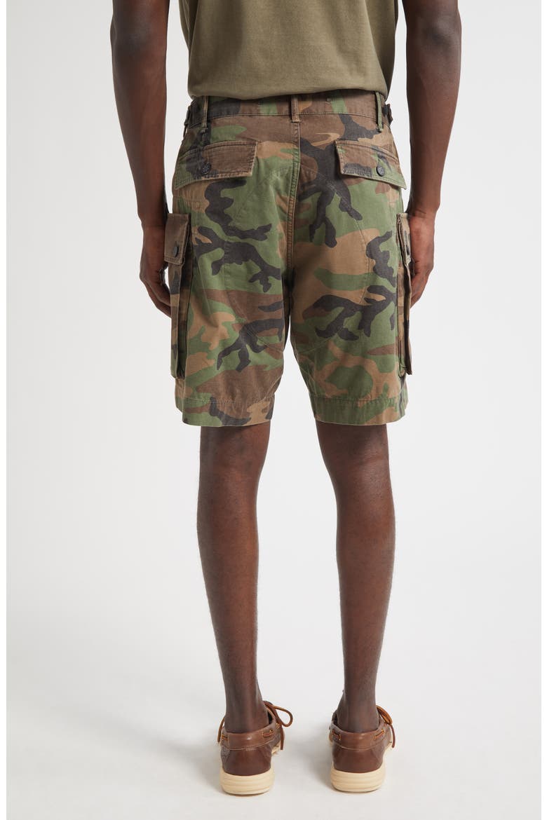 Camouflage Ripstop Cotton Cargo Shorts (Men) | Nordstrom