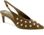 RM Rebecca Minkoff Leena Studded Slingback Pump
