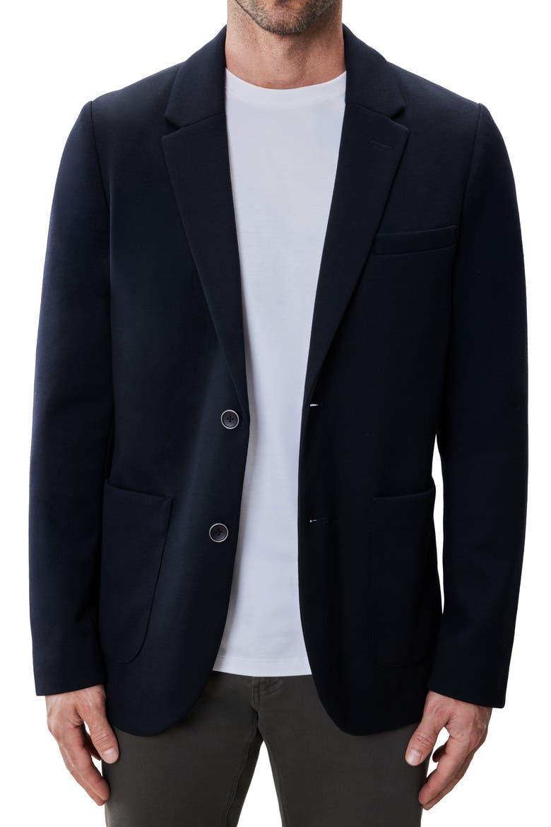 Blum Heathered Knit Sport Coat, Main, color, NAVY