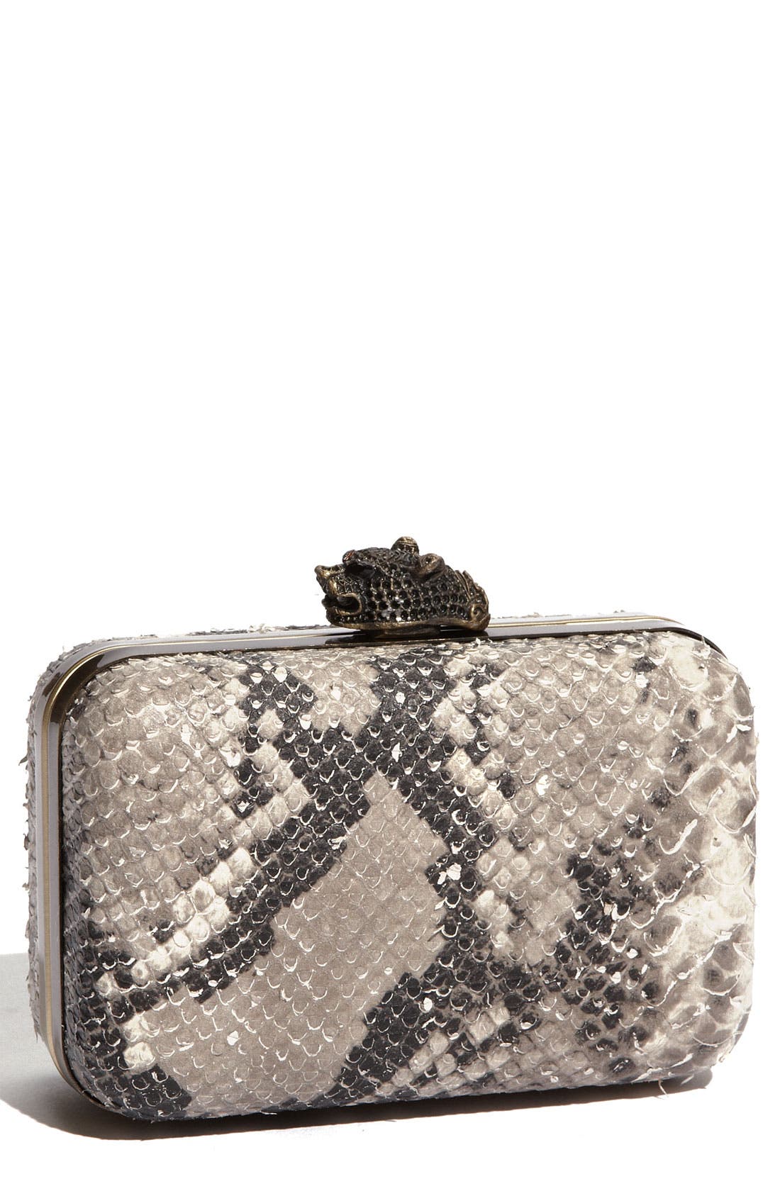'Marley' Clutch, Main, color, NATURAL