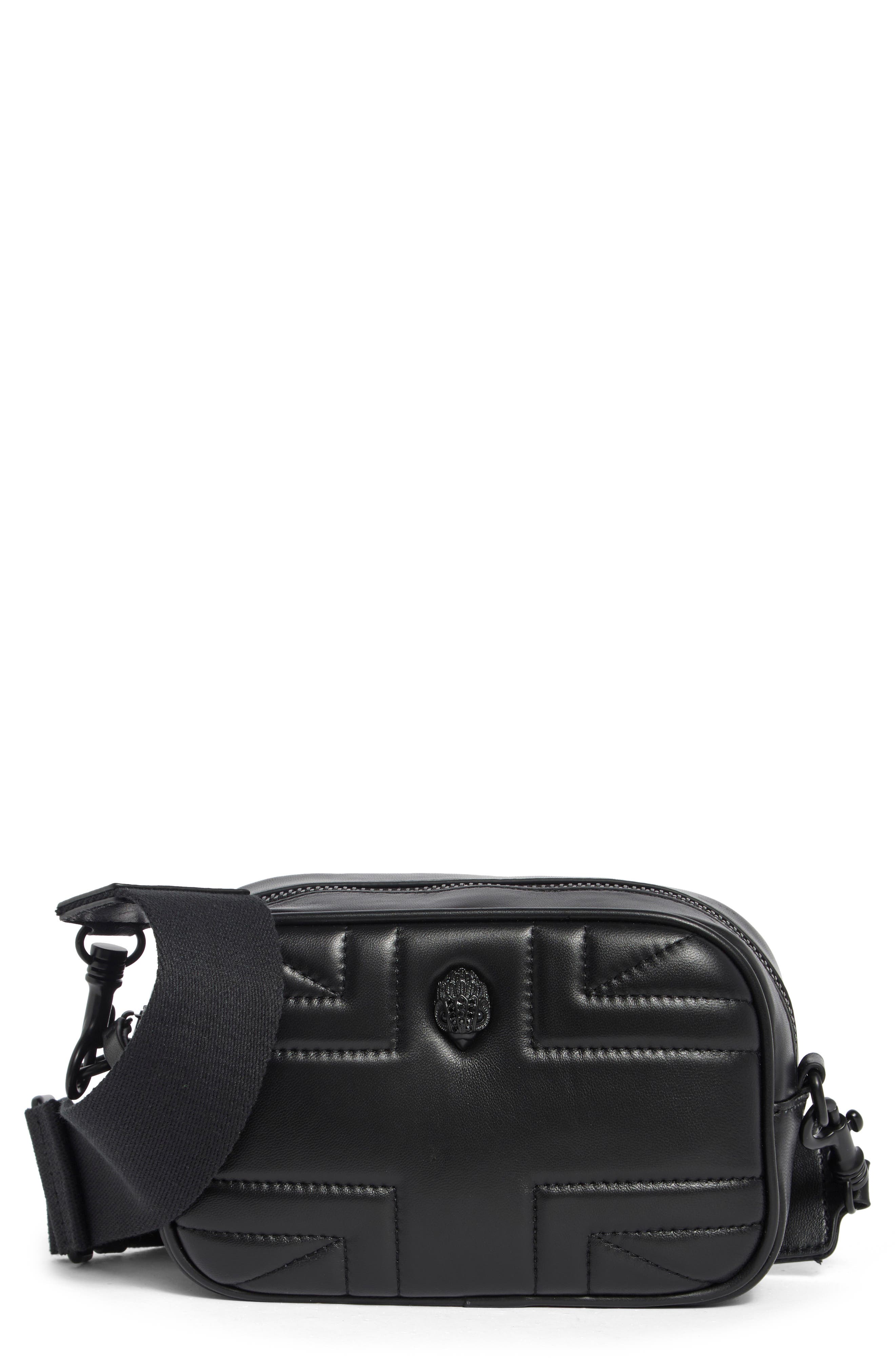 Union Jack Small Leather Camera Bag