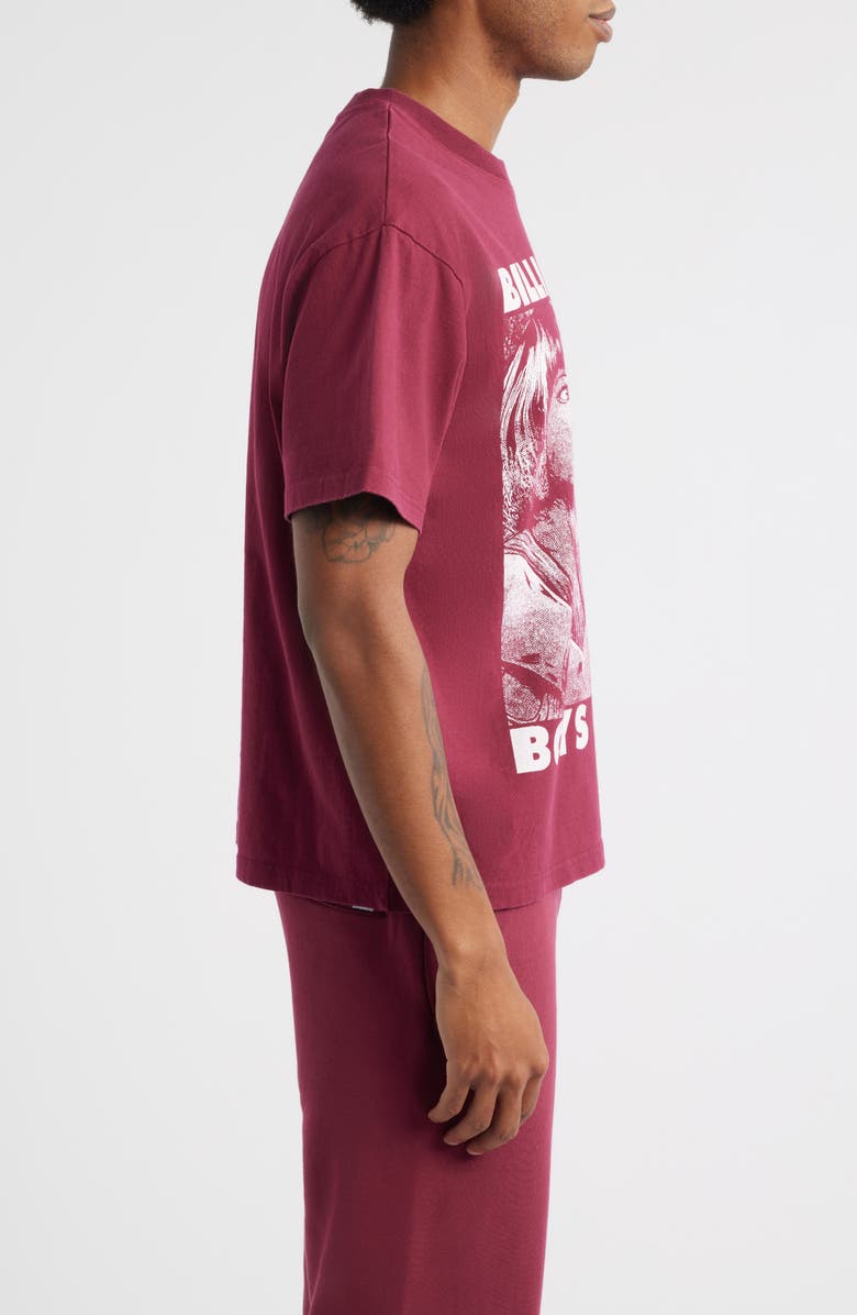 Billionaire Boys Club Giant Graphic T-Shirt, Alternate, color, Rhododendron